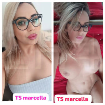 Blonde Trans-Sch&ouml;nheit, 178cm, 80D, XL-Best&uuml;ckung und echter Full-Service